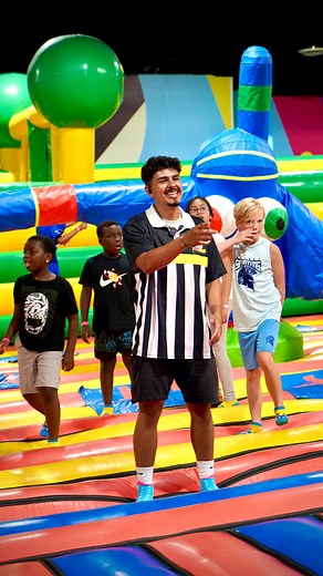 FUNBOX ARCADIA | Cali’s Biggest Indoor Bounce Park on Instagram: "What’s up Funbox jumpers! What’s your bounce sound like? Come show us! 🎤💥🤣 🎟️Link in bio! #funbox #arcadia #losangeles #familyfun #familytime #funforallages #thingstodola #thingstodo #indoorplayground #indoorfun"