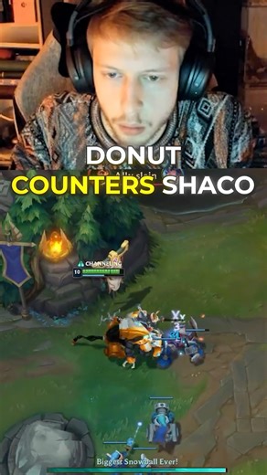 Counter Shaco with Donuts 🍩