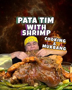 238K views · 4.1K reactions | Hindi Ito Pata Tim PORK & SHRIMP IN SOY SAUCE Mukbang Eating Show | Sino Si Richard | Facebook