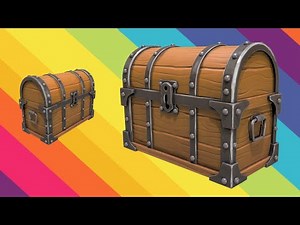 Stylized Treasure Chest – Full Game Asset Workflow (Maya 2026, ZBrush, Substance)