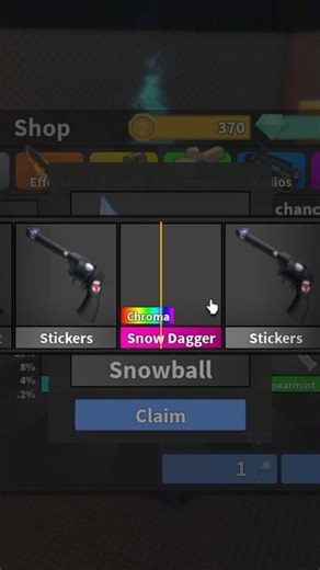I UNBOXED CHROMA SNOW DAGGER 😱