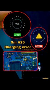 Sm A20 Charging error.... #reels | Arshad mobile