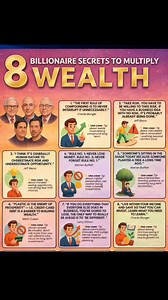 8 Billionaires Secrets To Multiply Wealth #billionaire #wealth #money #moneymindset Study Point | Study Point