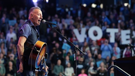 Bruce Springsteen joins Barack Obama, John Legend in Philadelphia for Kamala Harris rally