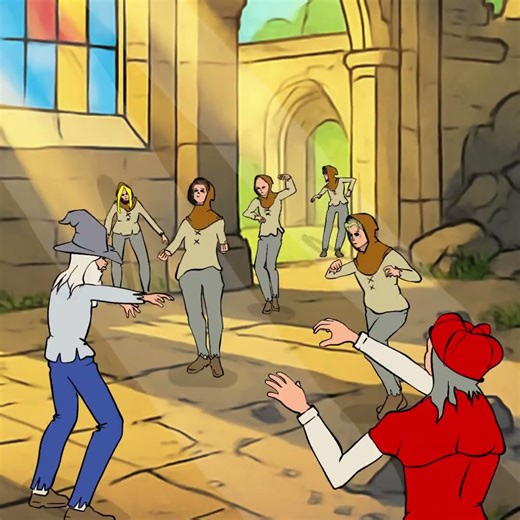 Medieval Mage | Metal Dance Animation