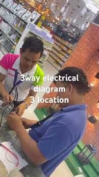 how to test the 3 gang switch 3way divice to 3 location