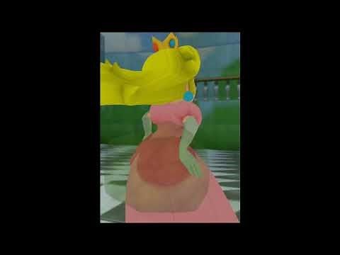 Princess Peach can't stop Farting - shortfartsvid