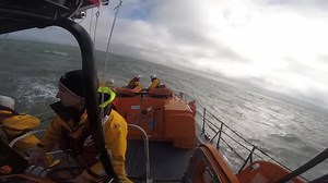28K views · 1.3K reactions | Our lifeboat crews often work together to improve their search and rescue techniques. Last weekend, volunteers from Swanage and Poole joined forces to practise their towing skills in some pretty choppy seas... | RNLI | Facebook