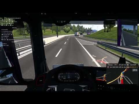 ETS2 TruckersMP - Player Driving Wrong Way Caused a Crash (Report)