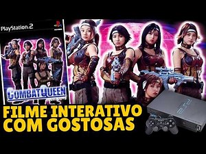 Japonesas Atirando em game de FMV para PS2 de 2002 💿 Gameplay de Combat Queen para Playstation 2