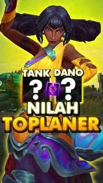 NILAH TOP COM DANO DE ADC E RESISTÊNCIA DE TANK ! #leagueoflegends #lolbr #wildrift