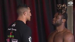 Bit of drama at the weigh-in 😬 Justis JPH Huni - Boxer and Christian Tsoye come face-to-face ahead of Wednesday night's fight ⏰ Live from 8pm on Fox Sports 503 and Kayo Sports | MAIN EVENT