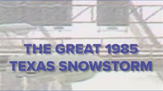 This week in San Antonio history ❄️ The Great Texas Snowstorm of 1985 buried the city under 13.5 inches of snow, creating a rare winter wonderland. | KENS 5 & Kens5.com