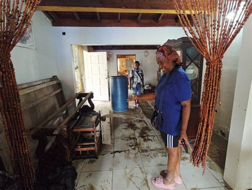 WATCH: Trafalgar Park resident flooded out twice in a week - Jamaica Observer