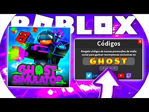 Jogando GHOST SIMULATOR mais CÓDIGOS 2020!!! (FUNCIONANDO!!!)