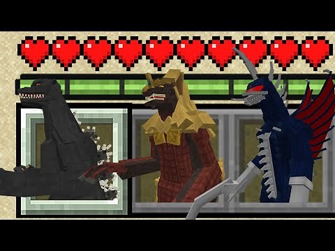 Minecraft PE GODZILLA FINAL WARS MOD in Minecraft Pocket Edition