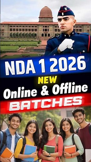 🔥 LWS Online & Offline NDA 2026 Batches Launch! - Join Now #newbatch #nda #online #offline #lws