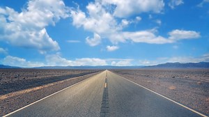 Death Valley, Desert, Highway