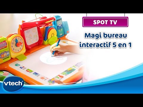 Magi bureau interactif 5 en 1 - Bureau éducatif pour enfant dès 3 ans |VTech