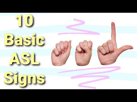 10 Basic ASL Signs Everyone Should Know
