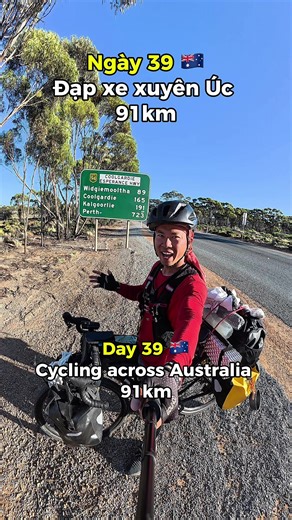 Ngày 39 Đạp xe xuyên Úc 91km #australia #travel #cycling #nguyenvantoanofficial #challenge