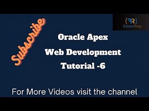 Oracle APEX Tutorial-6 (How to add Course cards color and price)