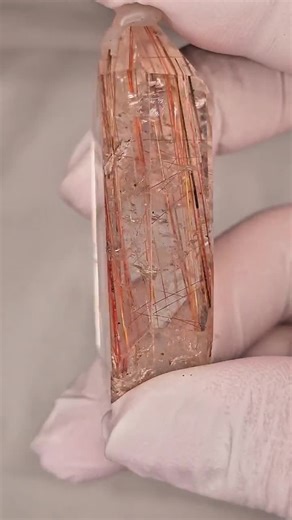 Copper Red Titanium Dioxide, Rutilated Quartz With Custom Stand - Etsy