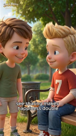 Easy English Story | sharing story for kids #kidscartoon #kidscartoon