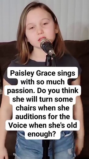 105K views · 2.2K reactions | Paisley Grace sings with so much passion! ❤️ #singer #paisleygrace #agtauditions #americasgottalent #TheVoice #kidswithtalent | Paisley Grace | Facebook