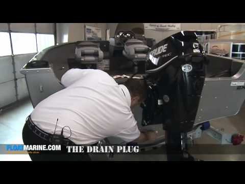 Boat Parts - How to Install and Secure the Drain Plug.