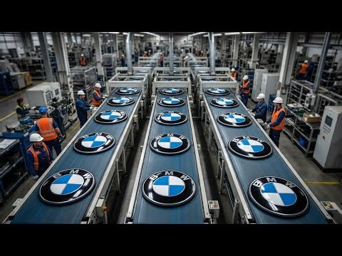Behind the Scenes: How the Iconic BMW Logo is Crafted