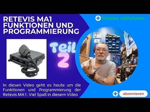 Retevis MA1 features and programming in this video. #AMATEURRADIO, #RETEVIS, #MA1