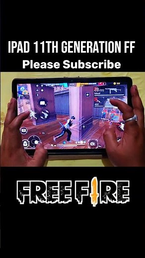 iPad 11th Generation Free Fire Gaming Test | Free Fire iPad Gameplay | FreeFire iPad Tablet Gameplay