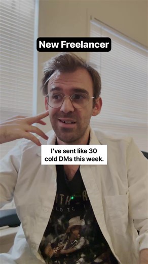 Most freelancers treat outreach like a numbers game. Send enough DMs and something will stick, right? Wrong. The best clients don’t come from being pitched. They come from being understood. If your DMs feel like spam, it’s because they’re missing the one thing that makes people reply: familiarity. You can’t rush trust. Stop trying to close strangers. Start showing up where your clients already hang out. Comment. Share insights. Be useful. When you finally do reach out, it won’t feel cold — it’ll