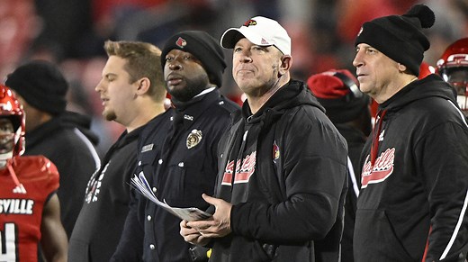 Louisville HC Jeff Brohm is discussing a contract extension