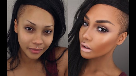 START TO FINISH HIGHLIGHT CONTOUR + FRESH PLUM HOMECOMING MAKEUP | SONJDRADELUXE