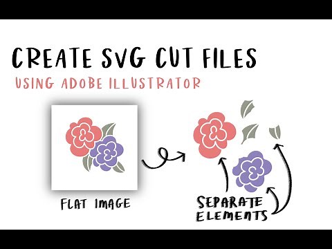 How to create an SVG cut file using Adobe Illustrator