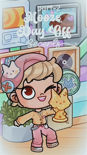 mooze Day Off Secrets Part-2 ✨🤎|Avatar World| #tocaboca #avatarstory #avatarworld #viralfypシ #shorts