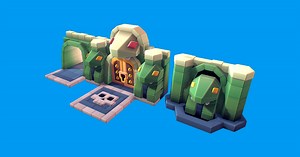 Snake Temple - Proto Series | 3D Dungeons | Unity Asset Store