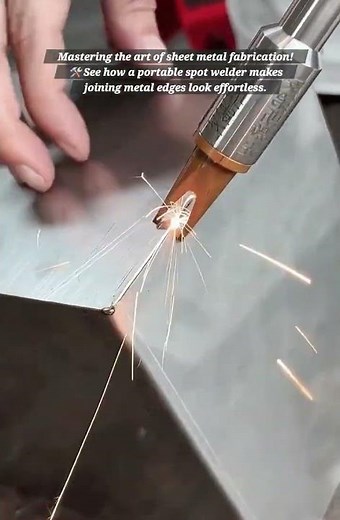 ​Precision Edge Joining: A Guide to Handheld Spot Welding