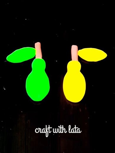 Pear 🍐 Art Easy #art #youtubeshorts #diy#clayart #handmade