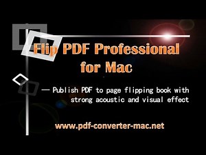 Introducing Flip PDF Professional for Mac (Convert PDF to flipping-page eBooks)