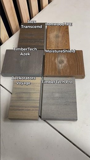How well does different decking hold up to flame/heat?