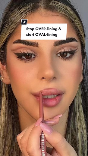 Oval Lip Hack: Fuller Lips Without Overlining