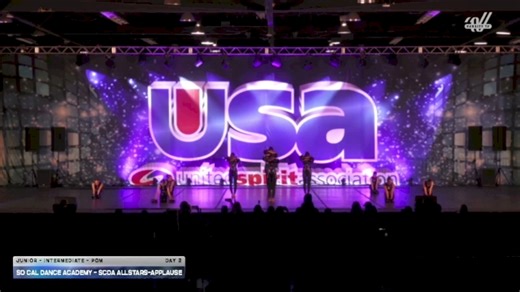 So Cal Dance Academy - SCDA Allstars-Applause [2026 Junior - Intermediate - Pom Day 2] 2026 USA All Star Super Nationals