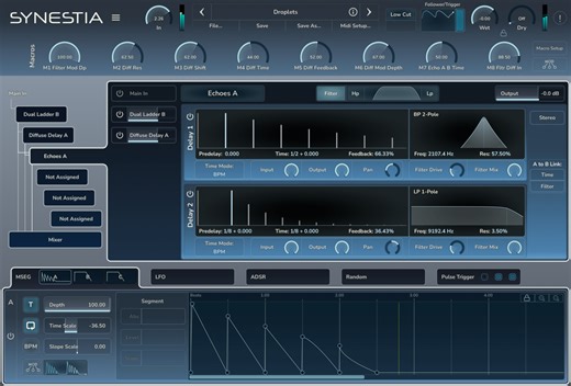 Rhizomatic Software Synthesis Releases Synestia, a Unique Multi-Effect Plugin