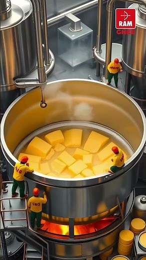 Ram Ghee Factory Production | Hygienic Processing | AI Video