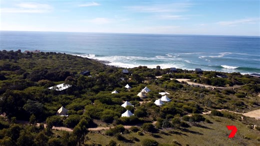 2.7K views · 23 reactions | Little Beach Co Glamping is fancy camping at its best ⛺ Casual and comfortable, enjoy a refreshing secluded escape with luxury tents nestled in bushland along Tassie's east coast  | Creek to Coast | Facebook