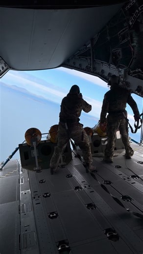 Chris Keen | Definitely one of the coolest things I’ve ever done… ‘Ramp Riding’ on an A400M in the Falklands 😎 The task - Capture the two Typhoons... | Instagram
