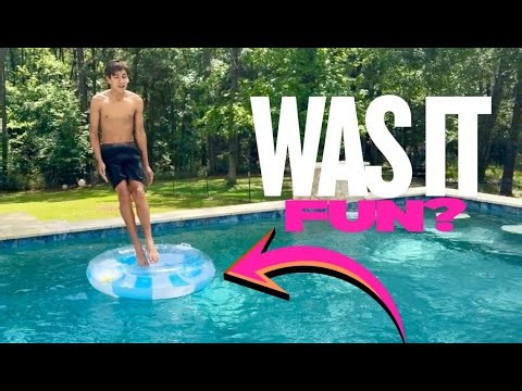 Pool float… fun or flop? 💦✨ #ad